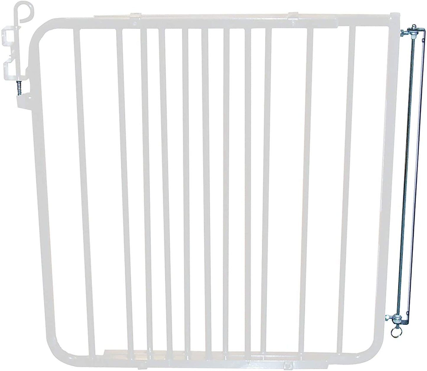Cardinal Auto Lock Pet Gate - 30" Height Pet Gates Cardinal White 