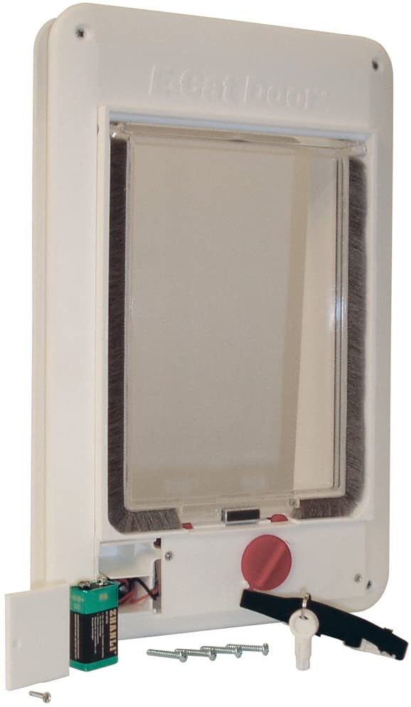 Magnetic Cat Door - E-Sensor Magnetic Collar - Ideal Pet Products e-Cat Electromagnetic Cat Door Ideal Pet Products 