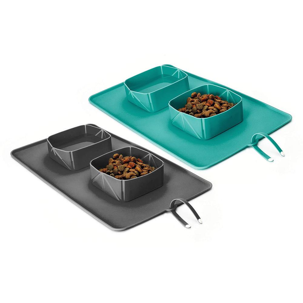 Portable Pet Food Bowls - Collapsible - 600ml Capacity InfiniteWags 