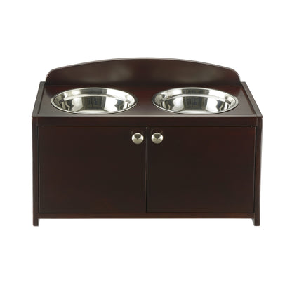 Elegant Wooden Pet Feeder - Richell Richell 