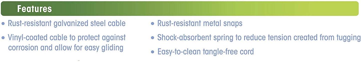 Overhead Dog Trolley - Heavy Weight - 100 feet - Four Paws Four Paws 