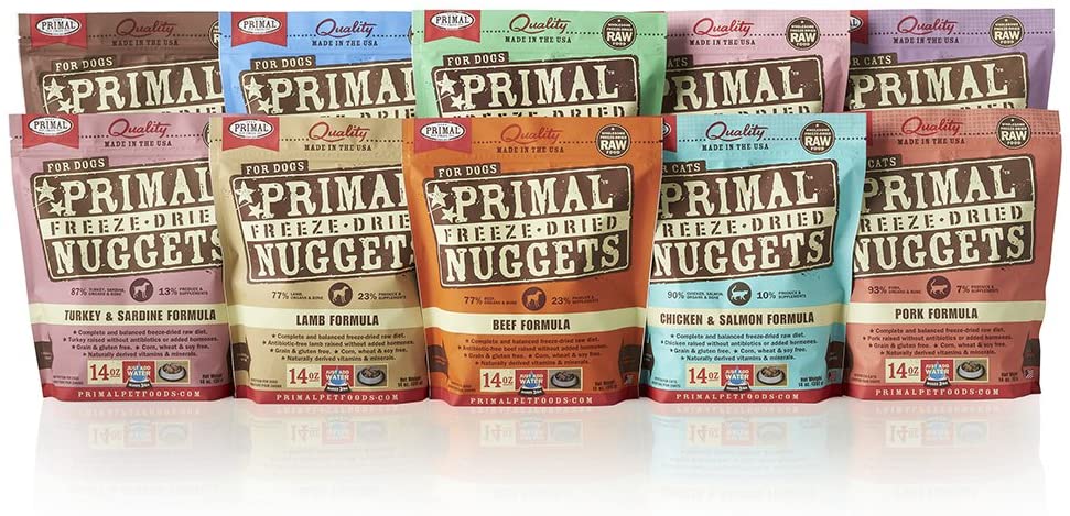 Chicken Flavored Freeze Dried Dog Food - Primal Pet Foods Freeze Dried Food For Dogs 14 oz - Chicken Dog Food Primal Pet Foods 