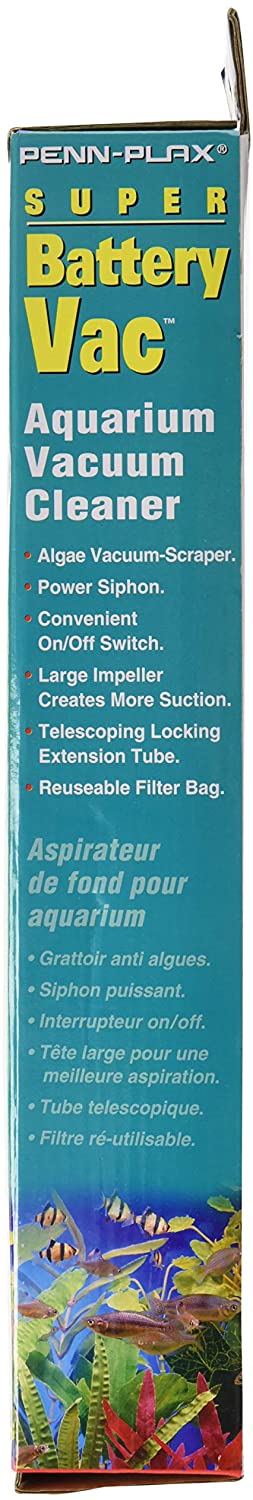 Aquarium Vacuum Cleaner - Penn Plax Super Battery Powered Gravel Cleaner Aquariums/Aquarium Gravel Cleaners Penn Plax 