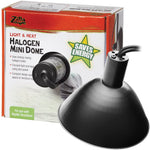 Reptile Habitat Lighting - Zilla Halogen Mini Dome, Terrarium Heat Lamp Zilla 