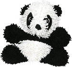Tough Panda Dog Toy - Mighty® Microfiber Ball - Panda Tuffy Regular 