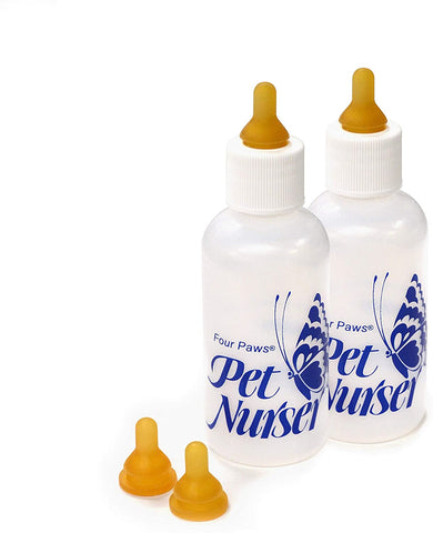 Four Paws Pet Nurser Kit - Two Bottles 2 ounces