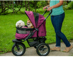 Double Pet Stroller - Zipperless Entry - Pet Gear No-Zip Double Pet Stroller Pet Strollers Pet Gear 