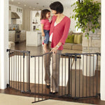 Wall Mounted Pet Gate - Fits Openings 28" - 31.5" wide - North States Deluxe Décor North States 38.3″ – 72″ x 30″ 