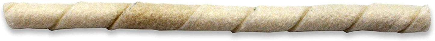 Dog Natural Rawhide Treat Twist Sticks - 5 inches - 100 pack - Cadet Cadet 