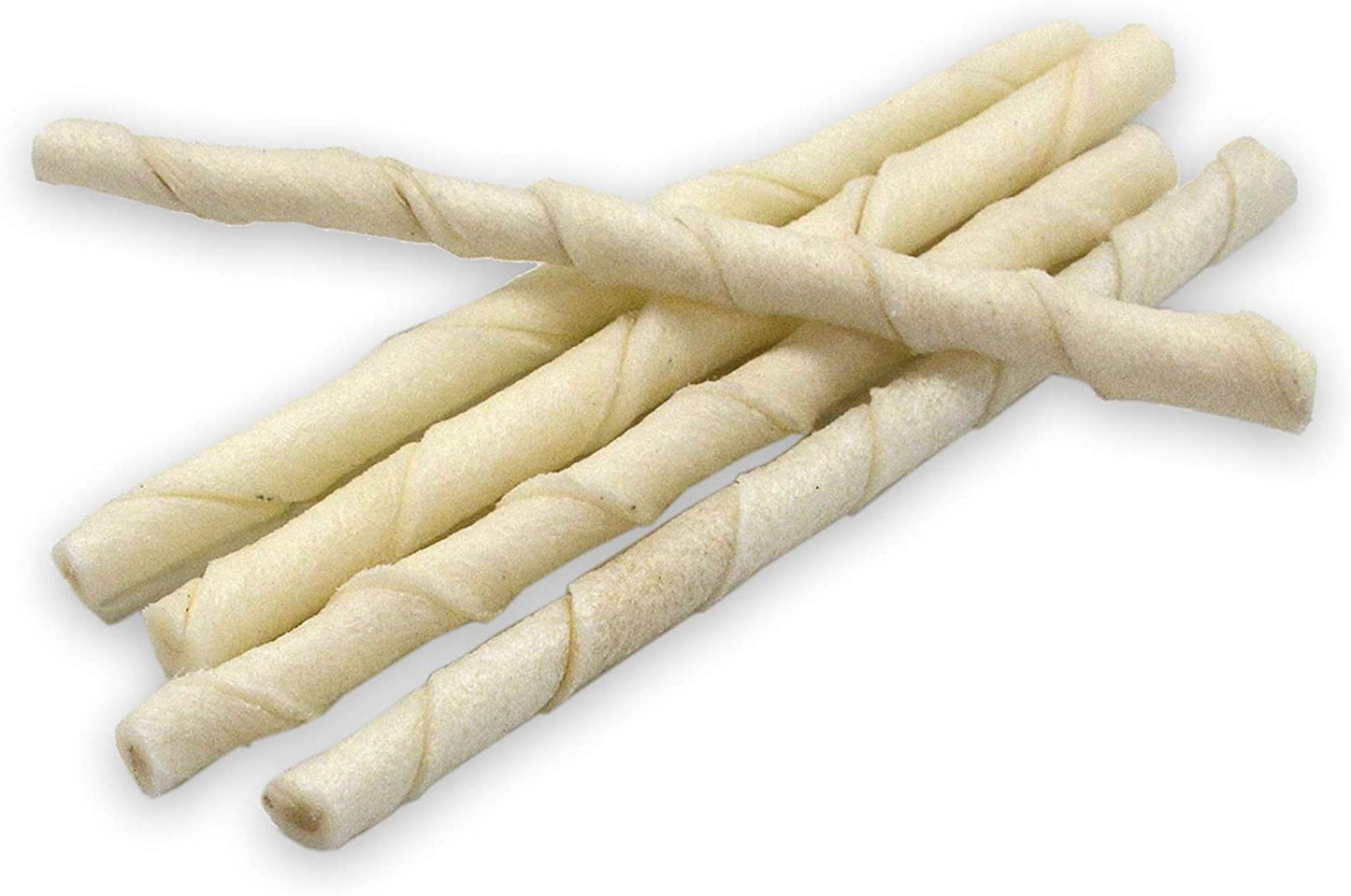 Dog Natural Rawhide Treat Twist Sticks - 5 inches - 100 pack - Cadet Cadet 