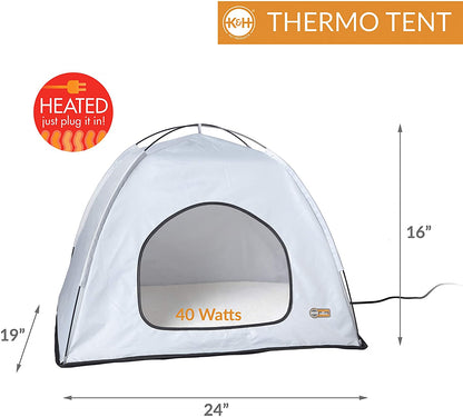 Outdoor Heated Pet Shelter - Pet Thermo Tent - K&H Pet Products K&H Pet Products 