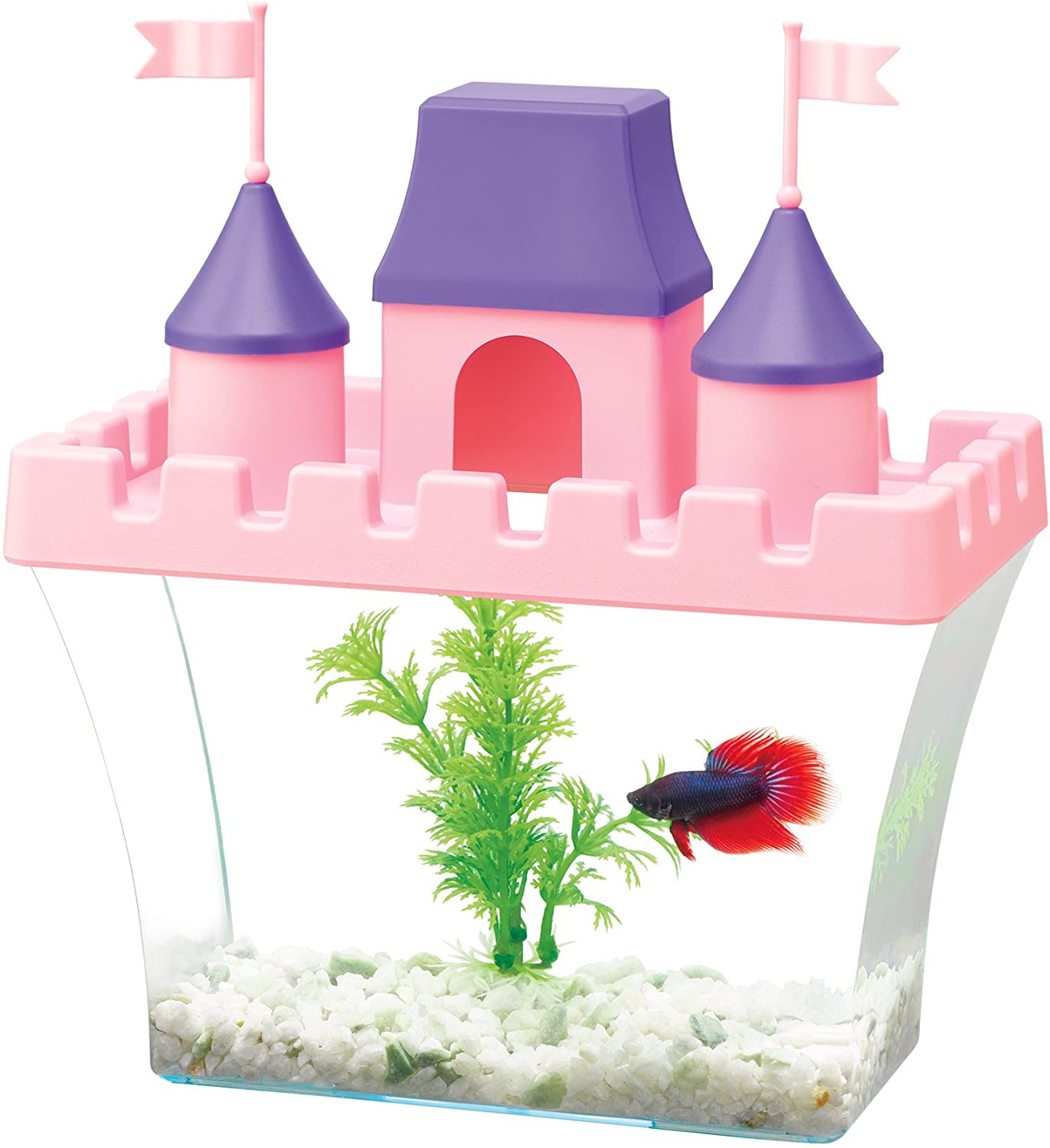 Princess Castle Aquarium Kit 0.5 Gallon Aqueon 