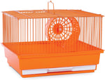 Single Story Hamster Cage - 14" L x 11" W x 8 3/4" H - Prevue Hendryx Small Pet Products Prevue Hendryx Orange 