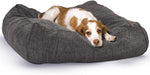 Ultra Thick Dog Bed - 12" Thick - Cuddle Cube Pet Bed K&H Pet Products Medium - 28″ x 28″ x 12″ Gray 