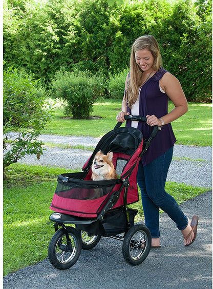 Jogger Pet Stroller - Pet Gear Jogger No-Zip Pet Stroller Pet Strollers Pet Gear 