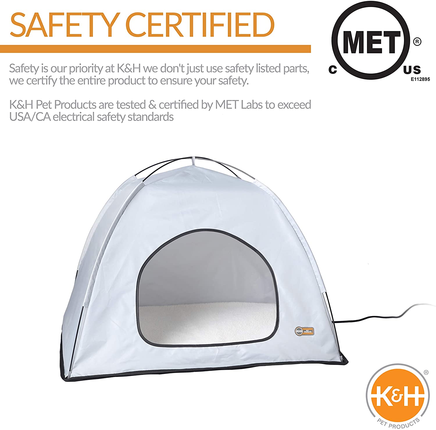 Outdoor Heated Pet Shelter - Pet Thermo Tent - K&H Pet Products K&H Pet Products 