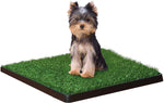 Dog Grass Pee Pad Turf - Artificial Grass Patch for Dogs - Dog Potty Training Pad - Wee-Wee Patch Indoor Potty Four Paws Small 