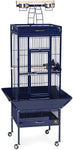 Small Wrought Iron Bird Cage - 18" L x 18" W x 31.5" H - Prevue Hendryx Bird Cages Prevue Hendryx Cobalt Blue 