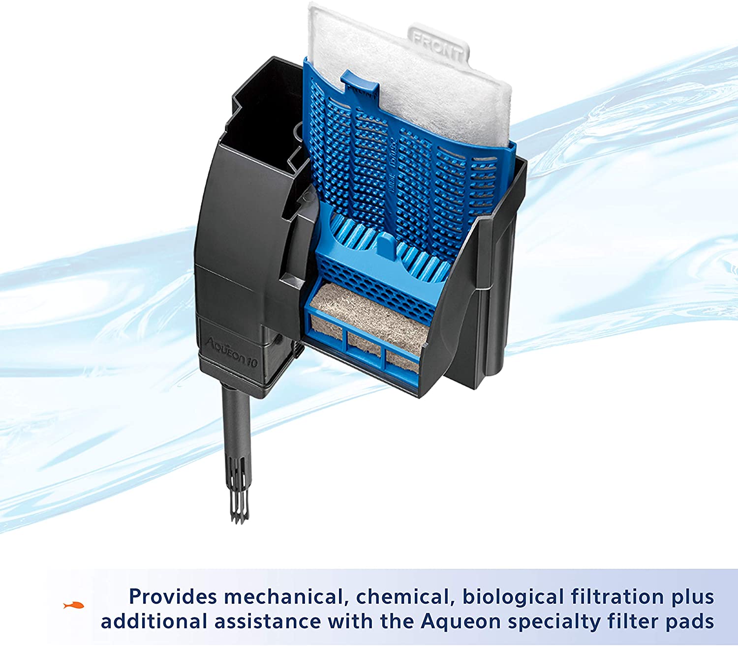 Aqueon QuietFlow LED PRO Aquarium Power Filters Size 10 Aqueon 
