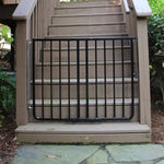 Stairway Pet Gate - Cardinal Stairway Special Pet Gate -Adjustable from 27" to 42" Pet Gates Cardinal Black 