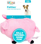Plush Pig Dog Toy - Outward Hound Sound Biterz Fattiez Pig Dog Toys Outward Hound 