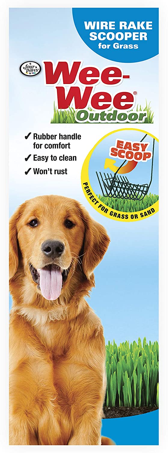 Wire Rake Pooper Scooper for Grass - Dog Pooper Scooper - Four Paws Four Paws 
