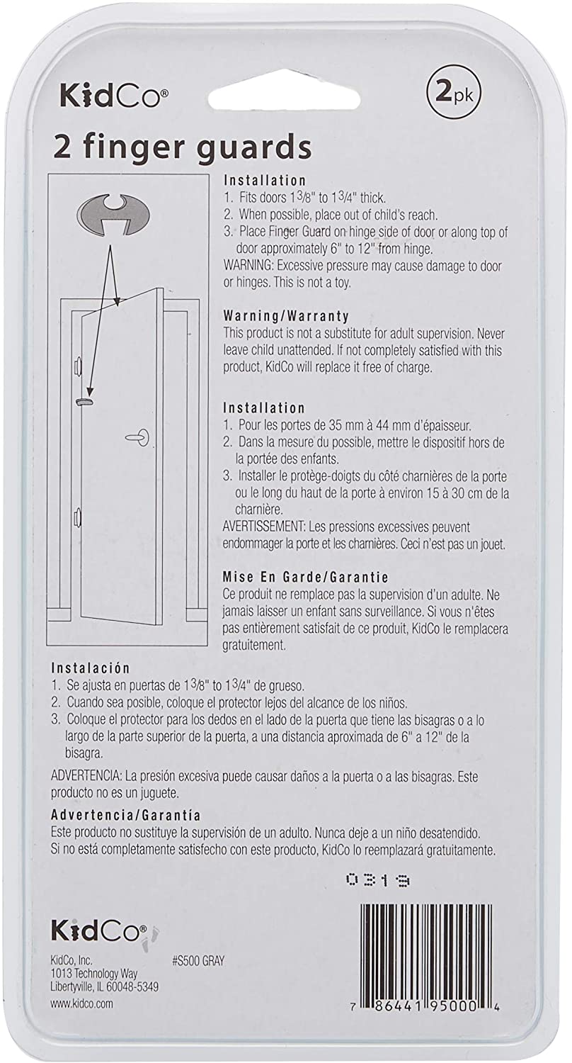 Kidco Finger Guard - Keeps door from slamming - 2 pack Kidco 