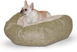 Cuddle Ball Dog Bed - K&H Pet Products Self Warming Cuddle Ball Pet Bed K&H Pet Products Medium - 38″ x 38″ x 12″ Green 