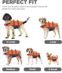 Dog Life Jacket - Quick Release, Adjustable Dog Life Preserver - Outward Hound Outward Hound 