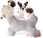 Heartbeat Dog Pillow - Plush Dog Bone Pillow - Behavioral Aid K&H Pet Products 