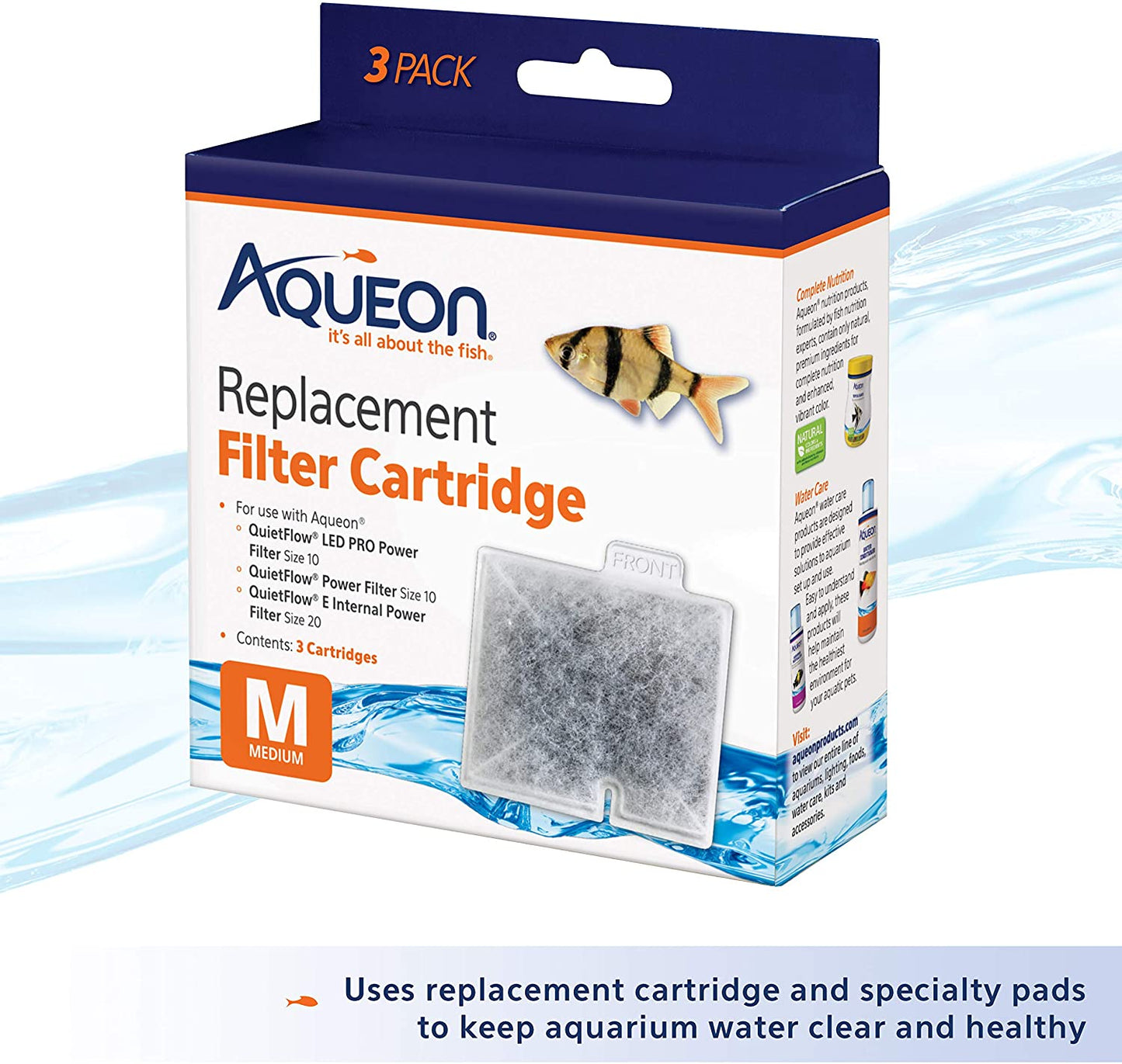 Aqueon QuietFlow LED PRO Aquarium Power Filters Size 10 Aqueon 