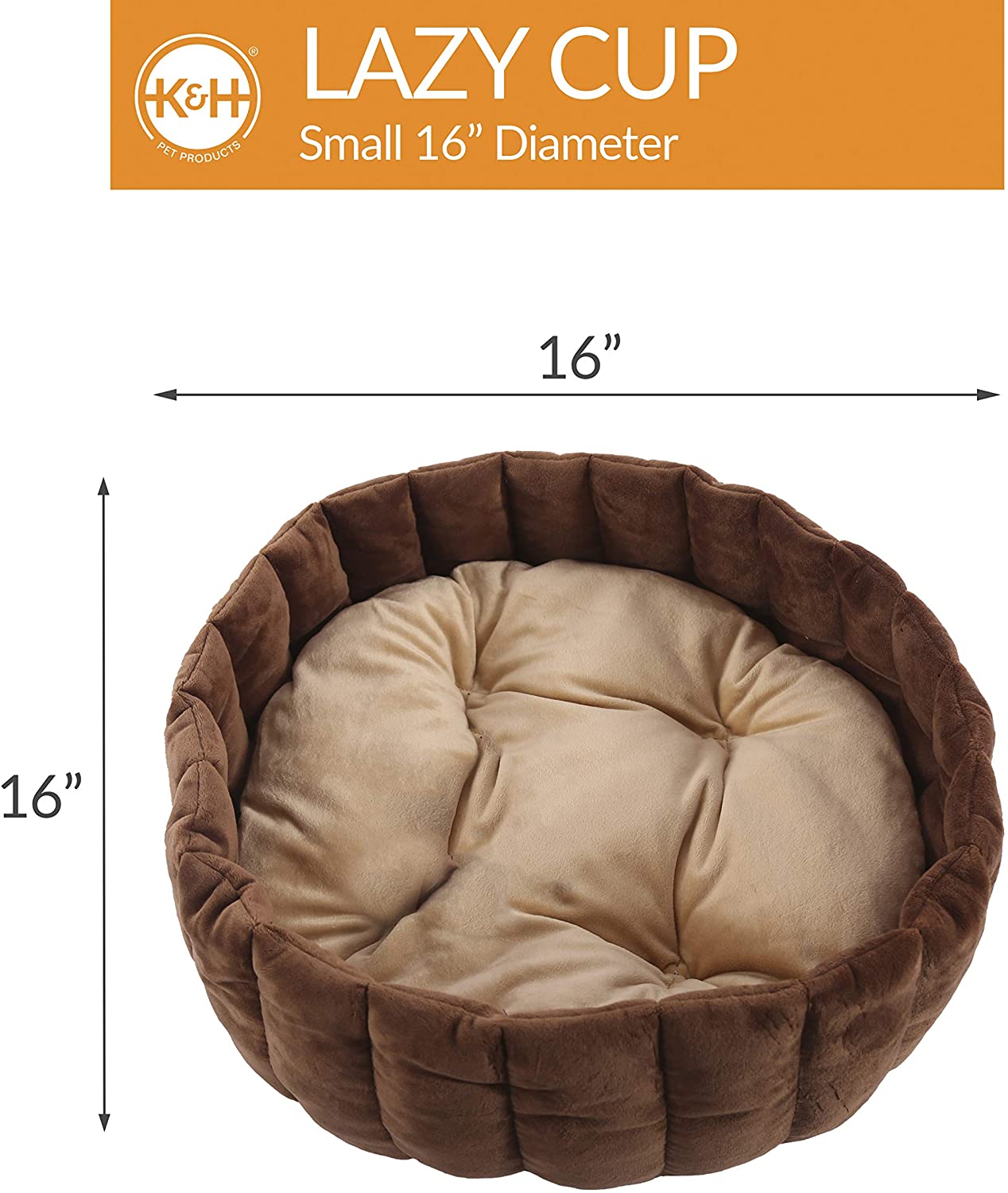 Cup Cat Bed - Kitty Kup Bed - K&H Pet Products K&H Pet Products 