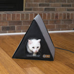 Heated A-Frame Cat House - Indoor/Outdoor Cat Shelter - K&H Pet Products K&H Pet Products 