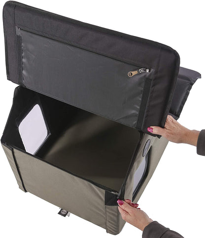 Outdoor Cat House - Extra-Wide - Unheated - Red K&H Pet Products 