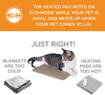 Extreme Weather Kitty Pad - Petite - 9″ x 12″ x 0.5″ K&H Pet Products 