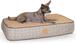 5" Thick Memory Foam Superior Orthopedic Dog Bed K&H Pet Products Small - 20″ x 30″ x 5″ Mocha 