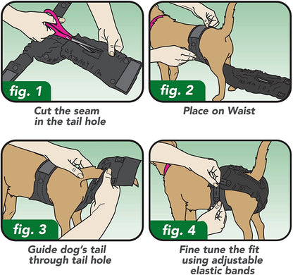 Washable Female Dog Diaper - Vet’s Best Perfect-Fit - 1 pack Vet's Best 