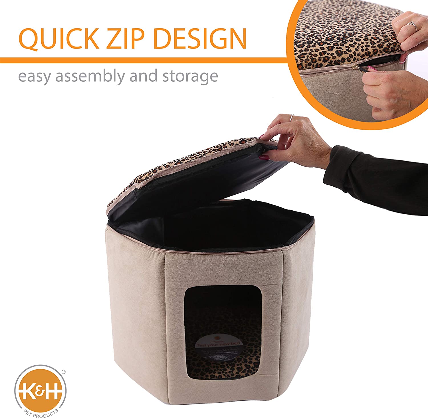 Kitty Clubhouse - K&H Pet Products Kitty Clubhouse - 14" x 15" K&H Pet Products 