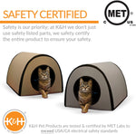 Outdoor Heated Cat Shelter - Mod Thermo-Kitty Shelter - K&H Pet Products K&H Pet Products 