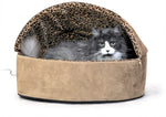 Heated Cat Bed with Hood - K&H Pet Products Thermo-Kitty Bed Deluxe Hooded K&H Pet Products 