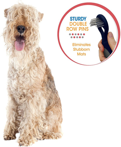 Dog Mat Removing Comb - Remove Mats and Tangles Quickly and Easily - Four Paws Four Paws 