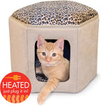 Heated Indoor Cat House - K&H Pet Products Thermo-Kitty Sleephouse K&H Pet Products 