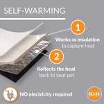 Self Warming Cat Bed - K&H Pet Products Self-Warming Kitty Hut K&H Pet Products 