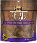 Pig Ear Dog Treats - Cadet Natural Pig Ears - 12 pack Cadet 