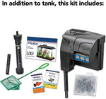 10 Gallon Aquarium Kit with build in LEDs, Heater and Filter - Aqueon Aqueon 