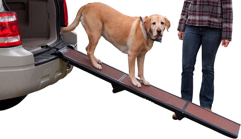 Tri Fold Dog Ramp - 71" Length - 200 lb Capacity - Pet Gear Travel-Lite Tri-Fold Pet Ramp Dog Ramps Pet Gear 