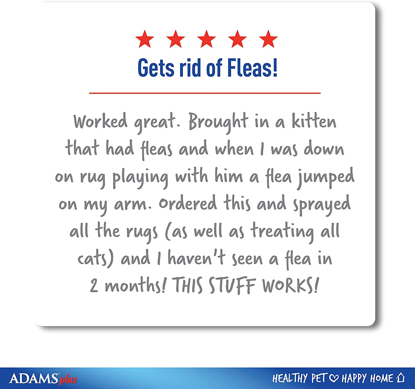 Flea and Tick Home Spray - Effectively kills fleas, flea eggs, flea larvae, bed bugs, and more - 24 ounces - Adams Adams 