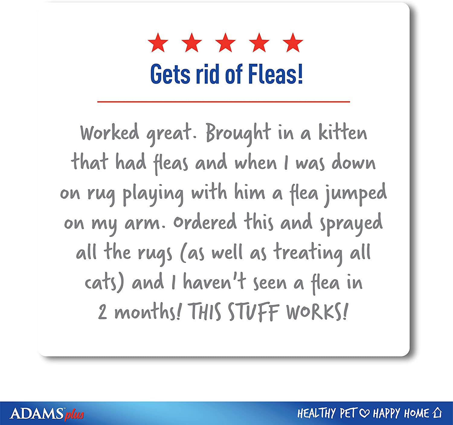 Flea and Tick Home Spray - Effectively kills fleas, flea eggs, flea larvae, bed bugs, and more - 24 ounces - Adams Adams 