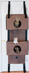 Door Hanging Cat House - 57" x 22" x 12" - K&H Pet Products Hanging Feline Funhouse K&H Pet Products 22" x 12" x 70" Tan 