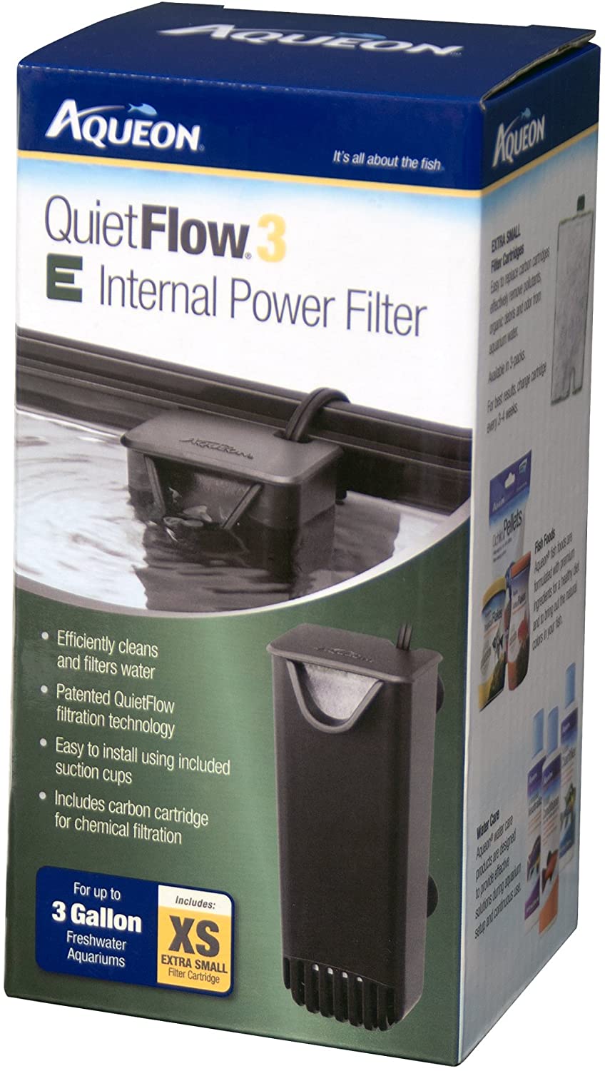 Internal Aquarium Filter - Aqueon QuietFlow E Internal Power Filters Aqueon 